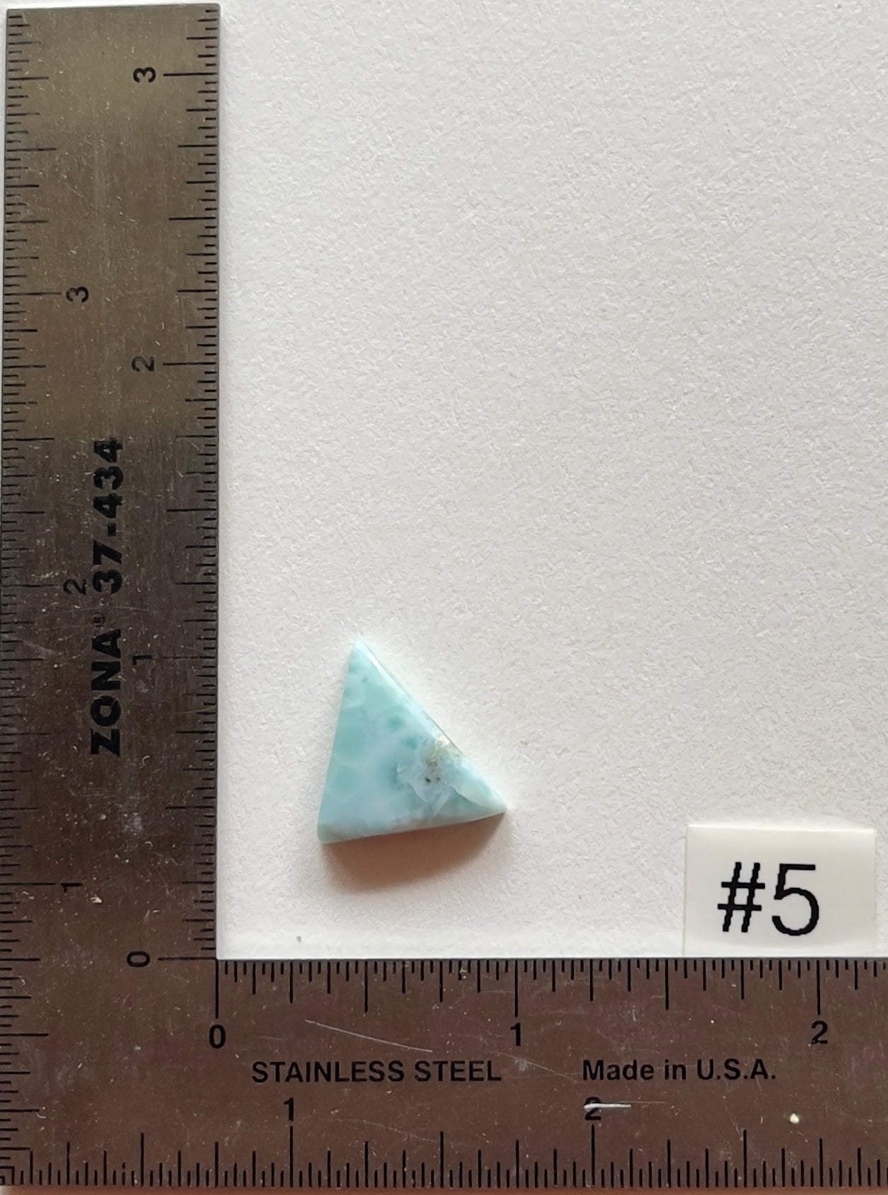 Larimar Cabochon — Small