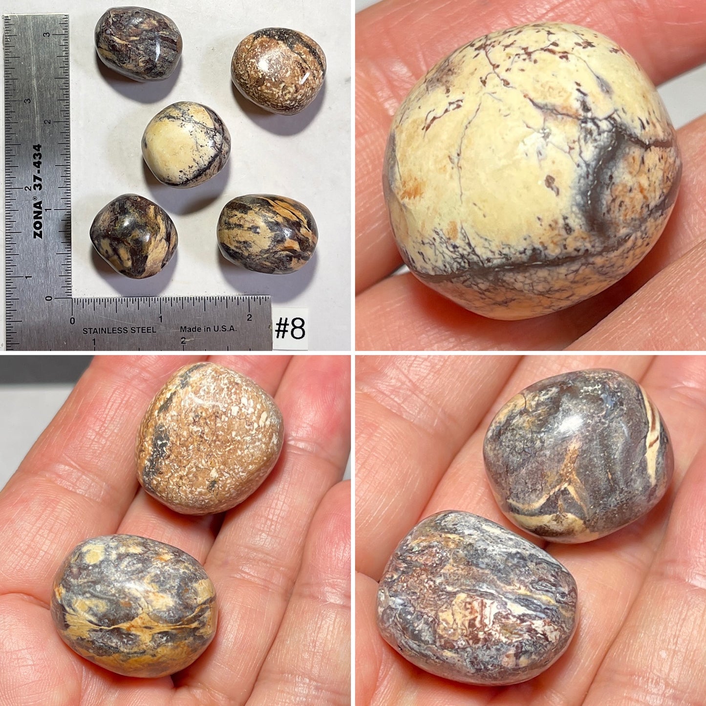 Batik Jasper Tumbles