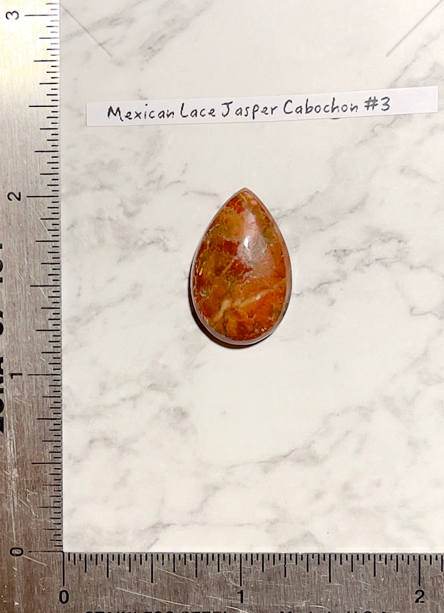 Mexican Lace Jasper Cabochon