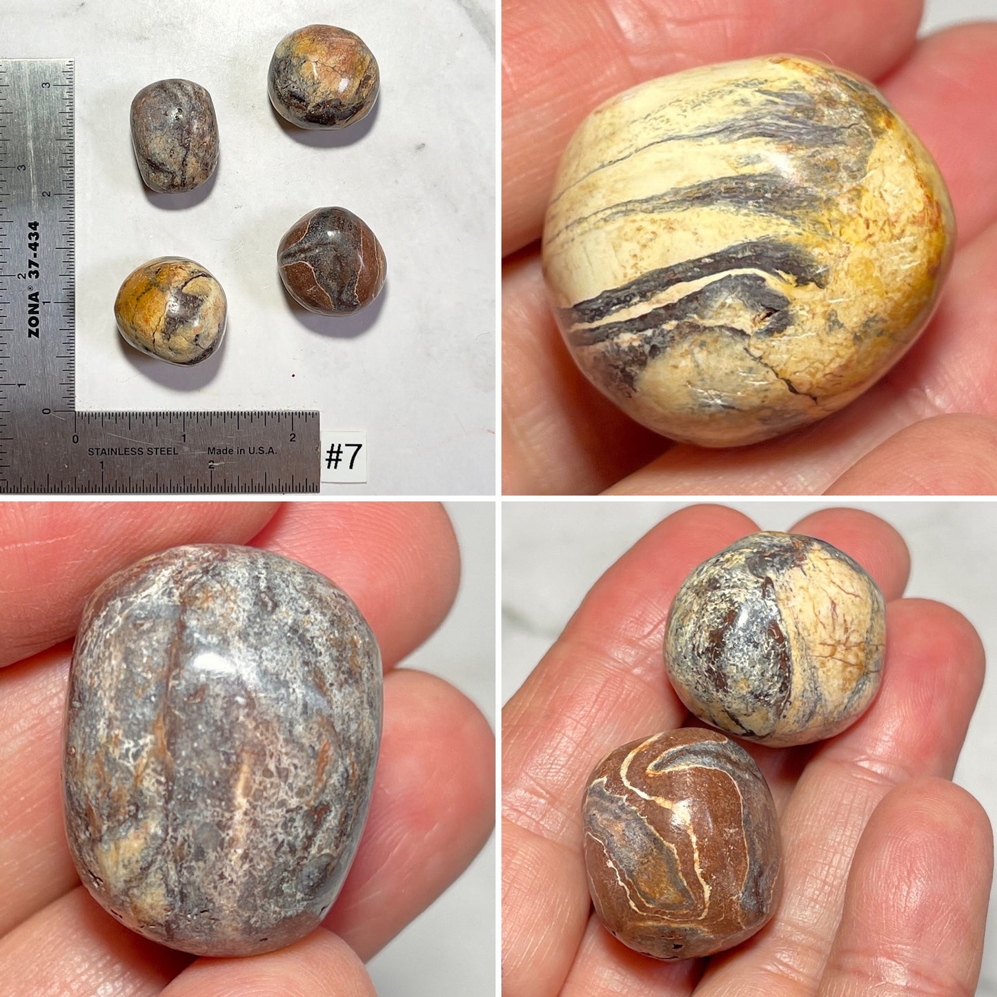 Batik Jasper Tumbles