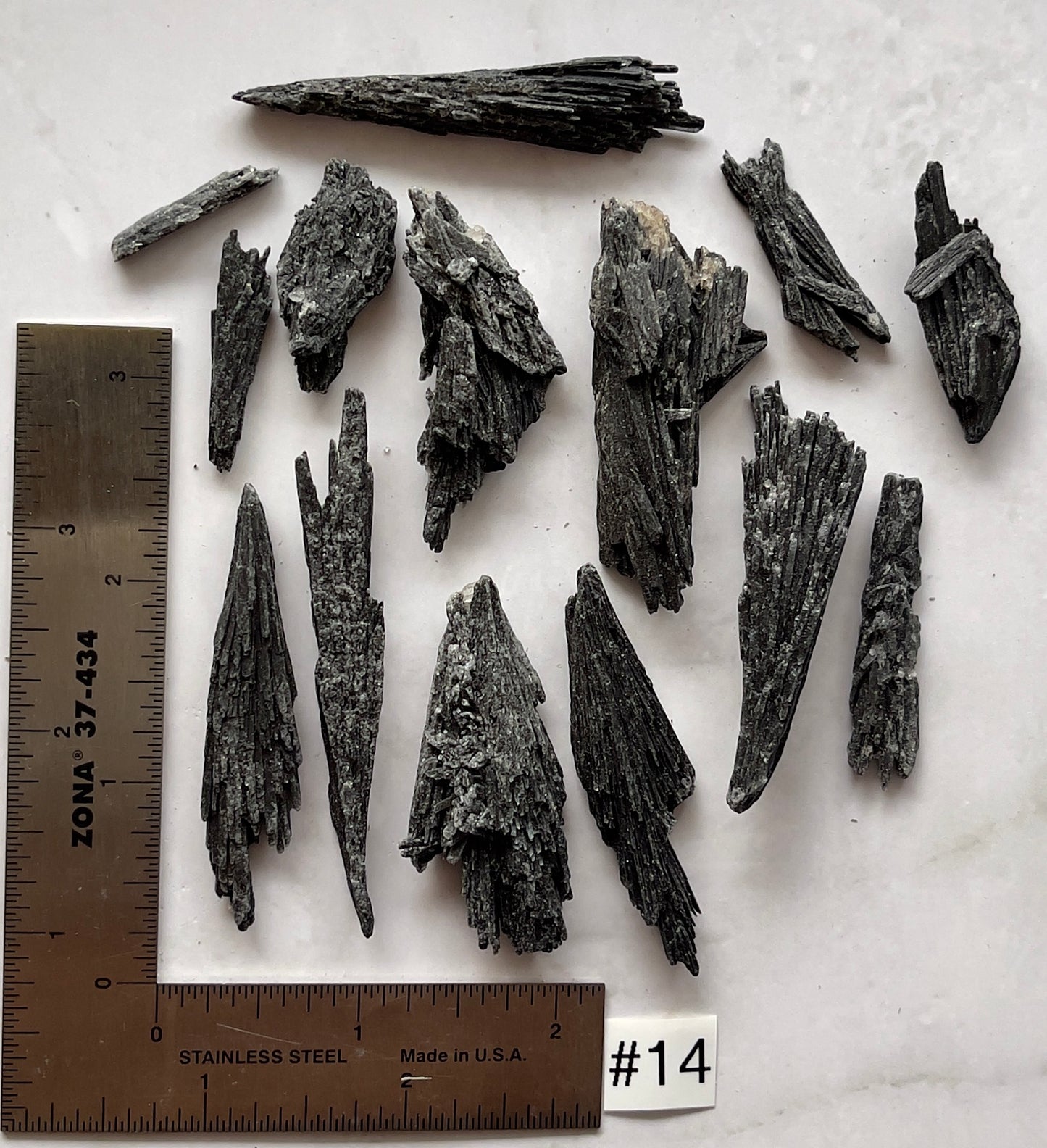 Black Kyanite Blades