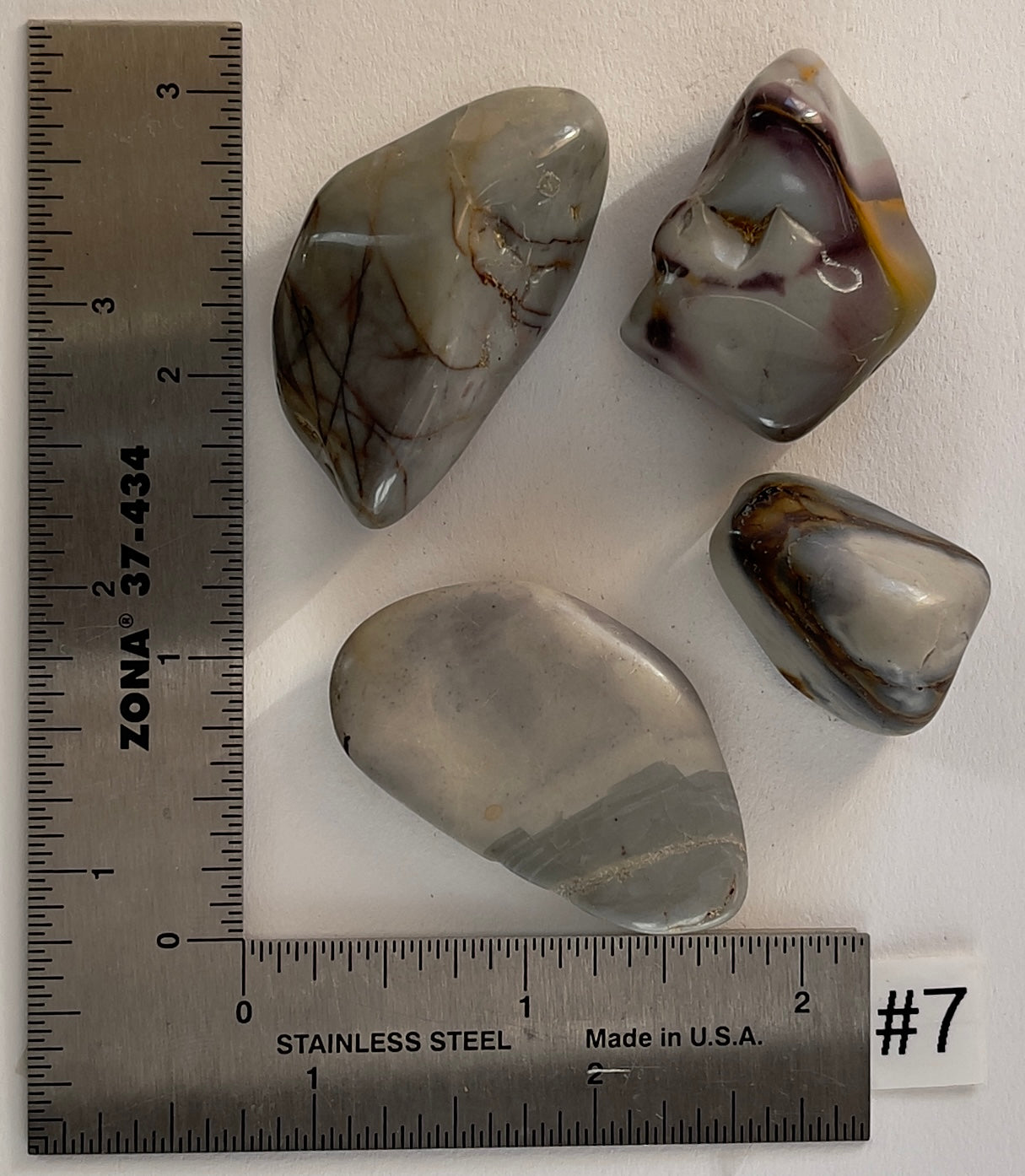 Polychrome Jasper Tumbles