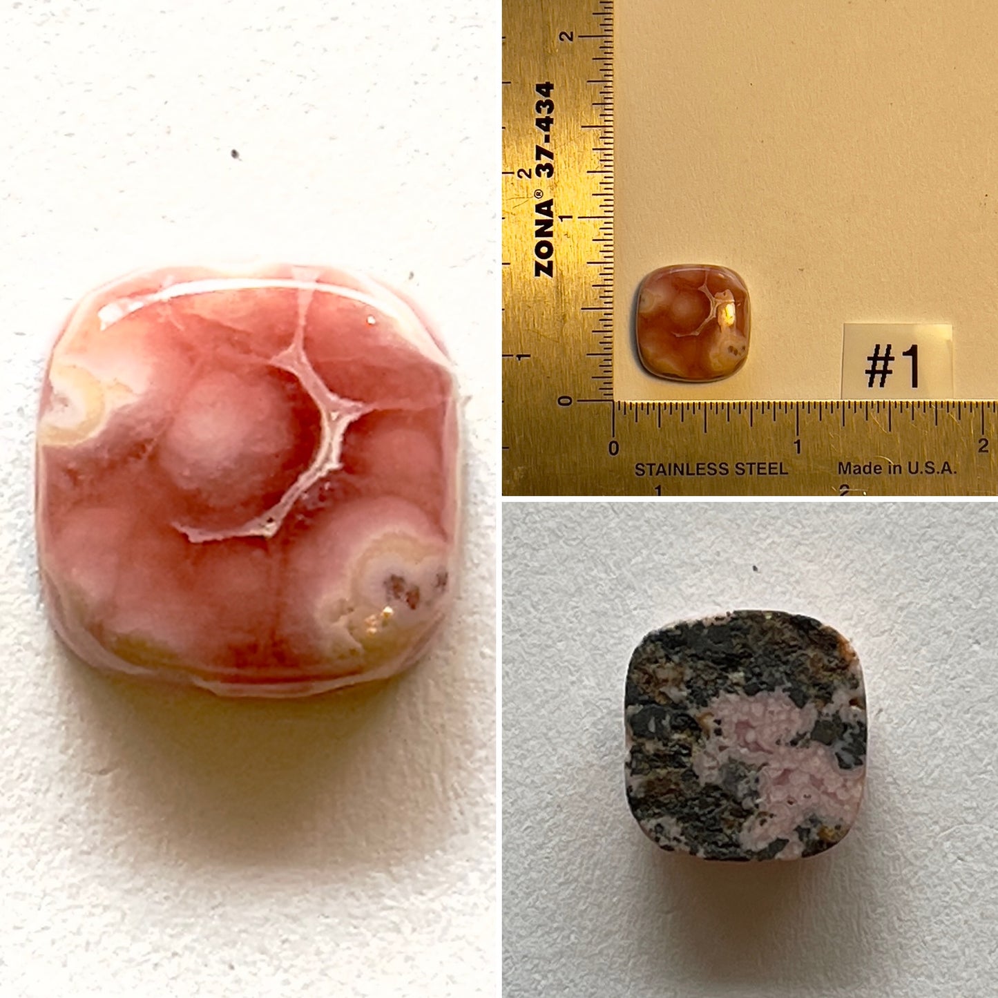 Rhodochrosite Cabochon