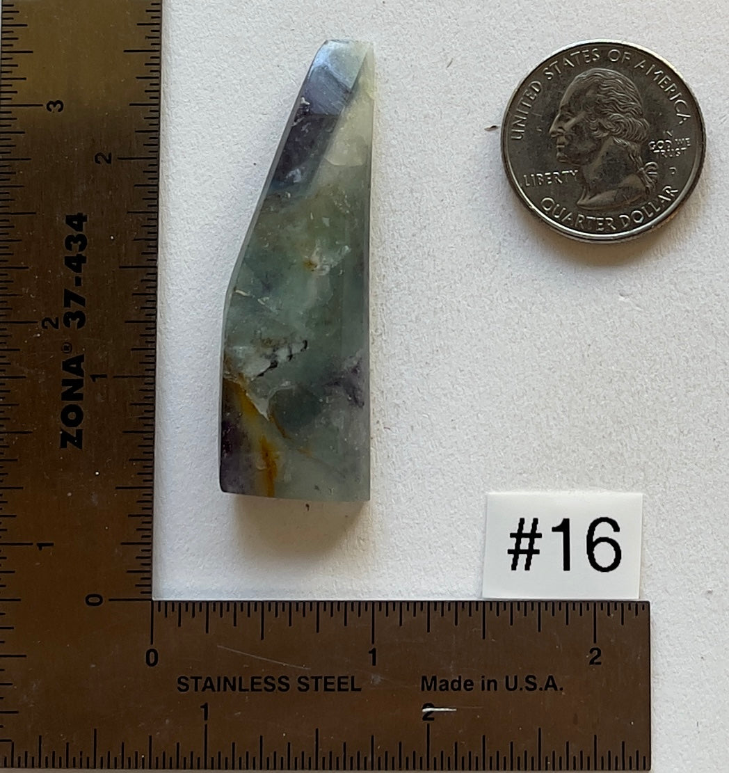 Rainbow Fluorite Pendant