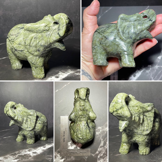 Nephrite Jade Elephant