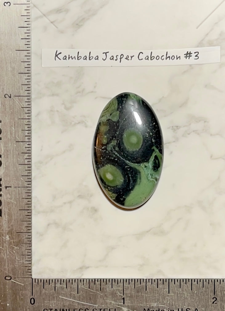 Kambaba Jasper Cabochon