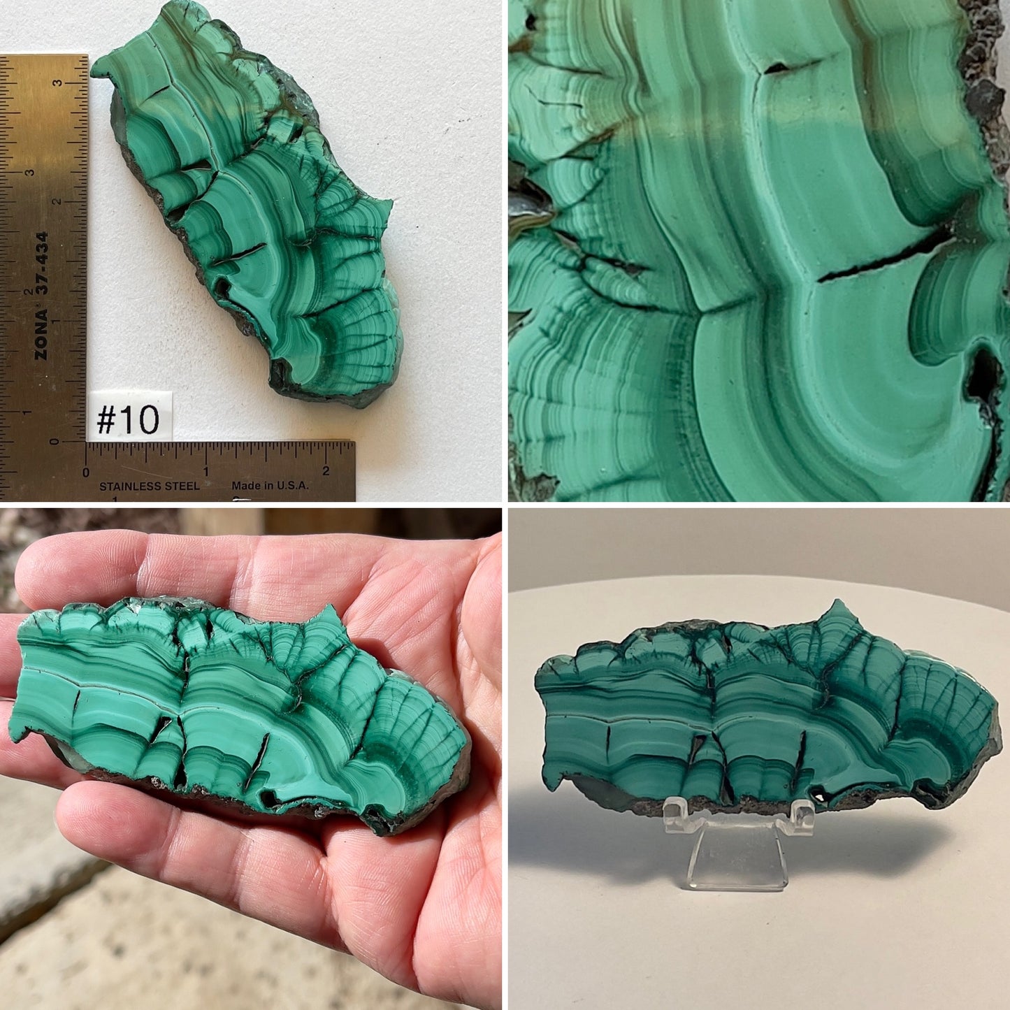 Malachite Slice