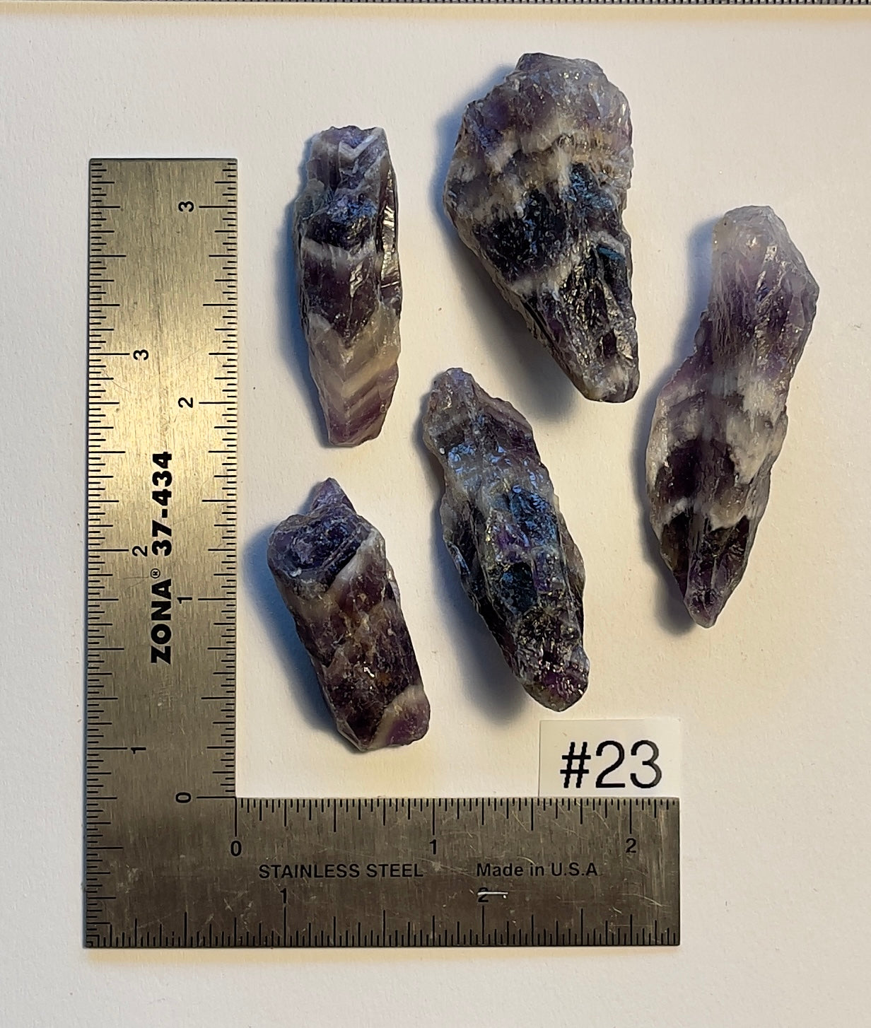 Chevron Amethyst - Natural