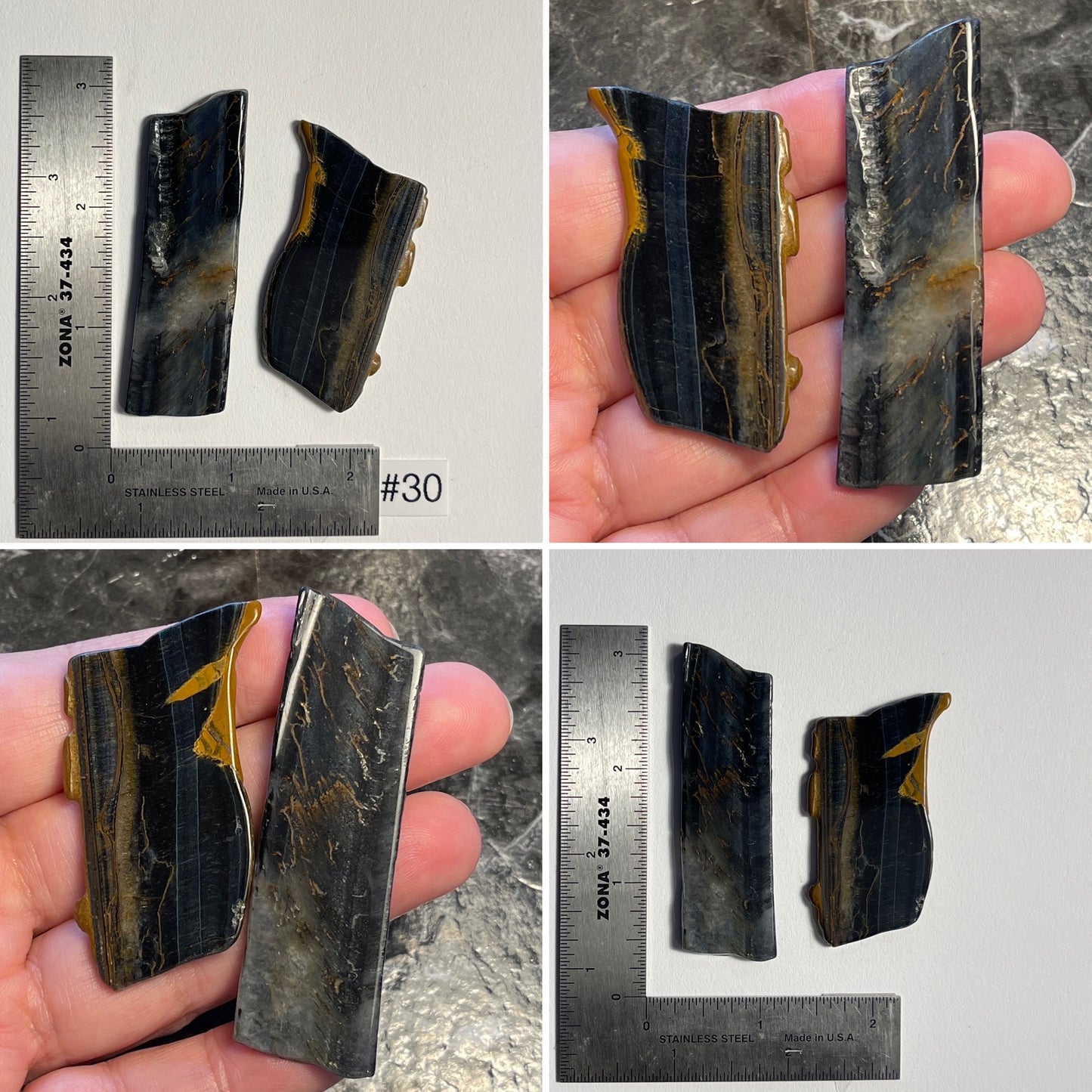 Tiger’s Eye Slices