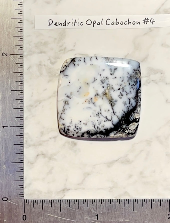 Dendritic Opal Cabochon