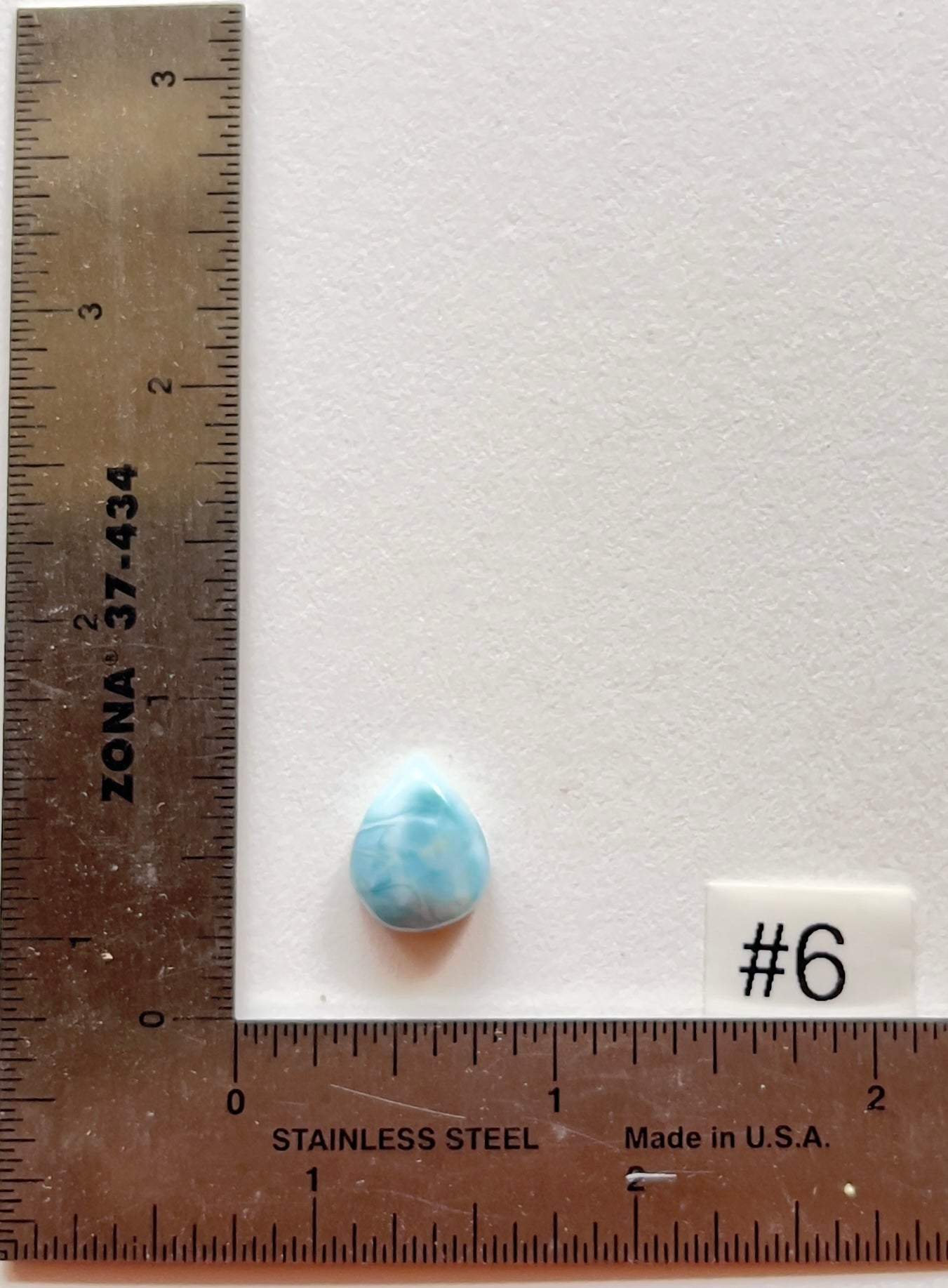 Larimar Cabochon — Small