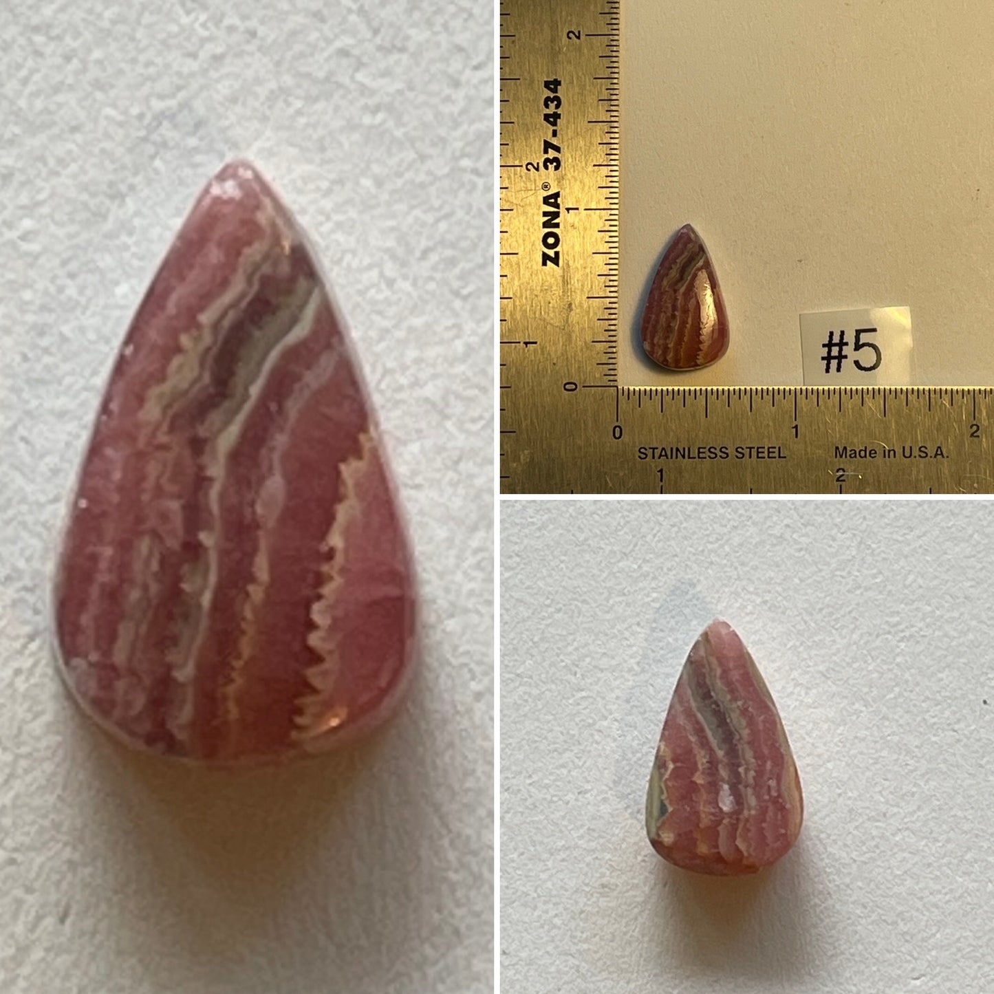 Rhodochrosite Cabochon