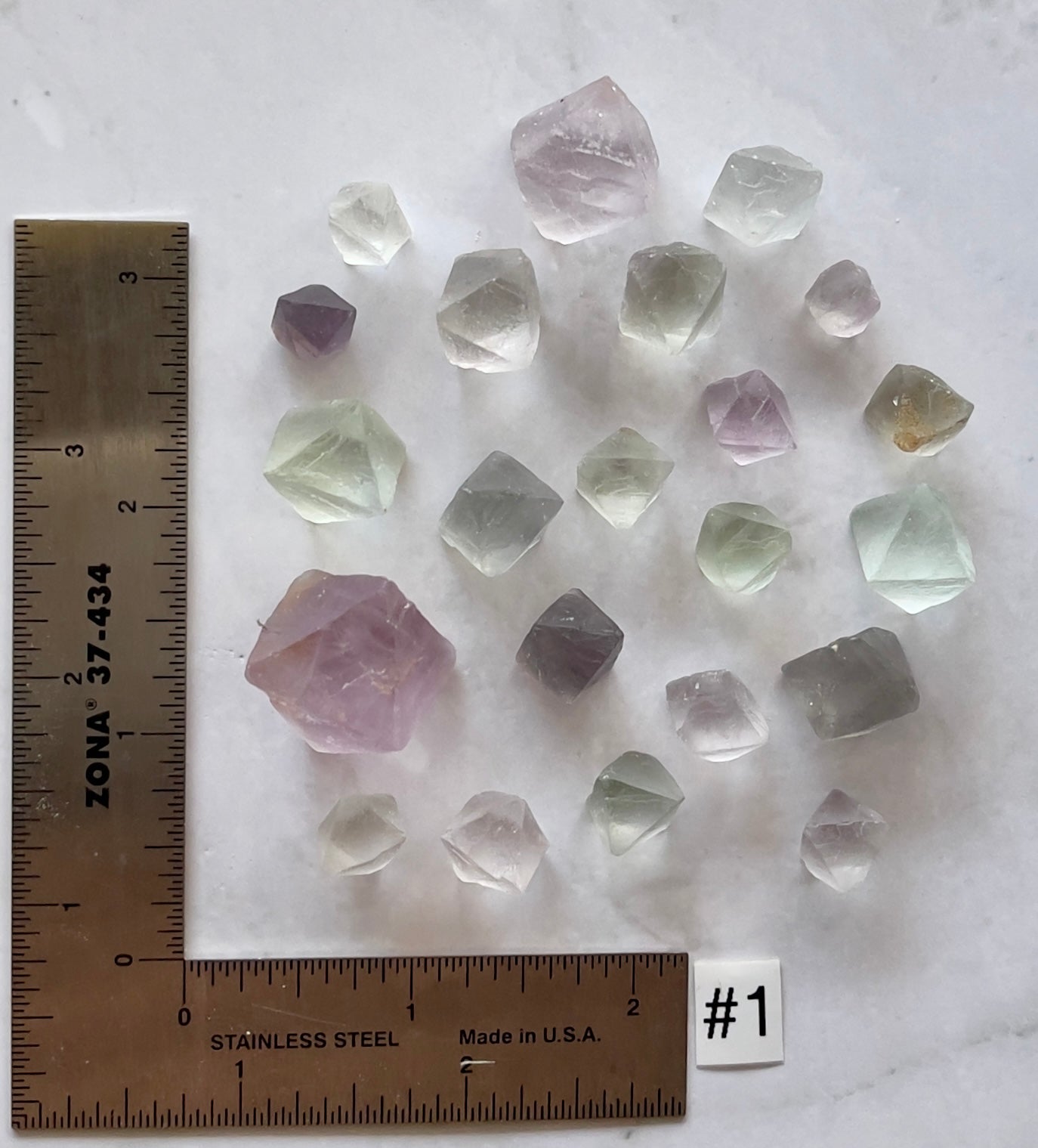 Octahedral Fluorite