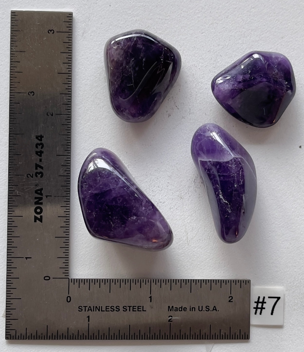 Amethyst - Dark Purple Tumbles