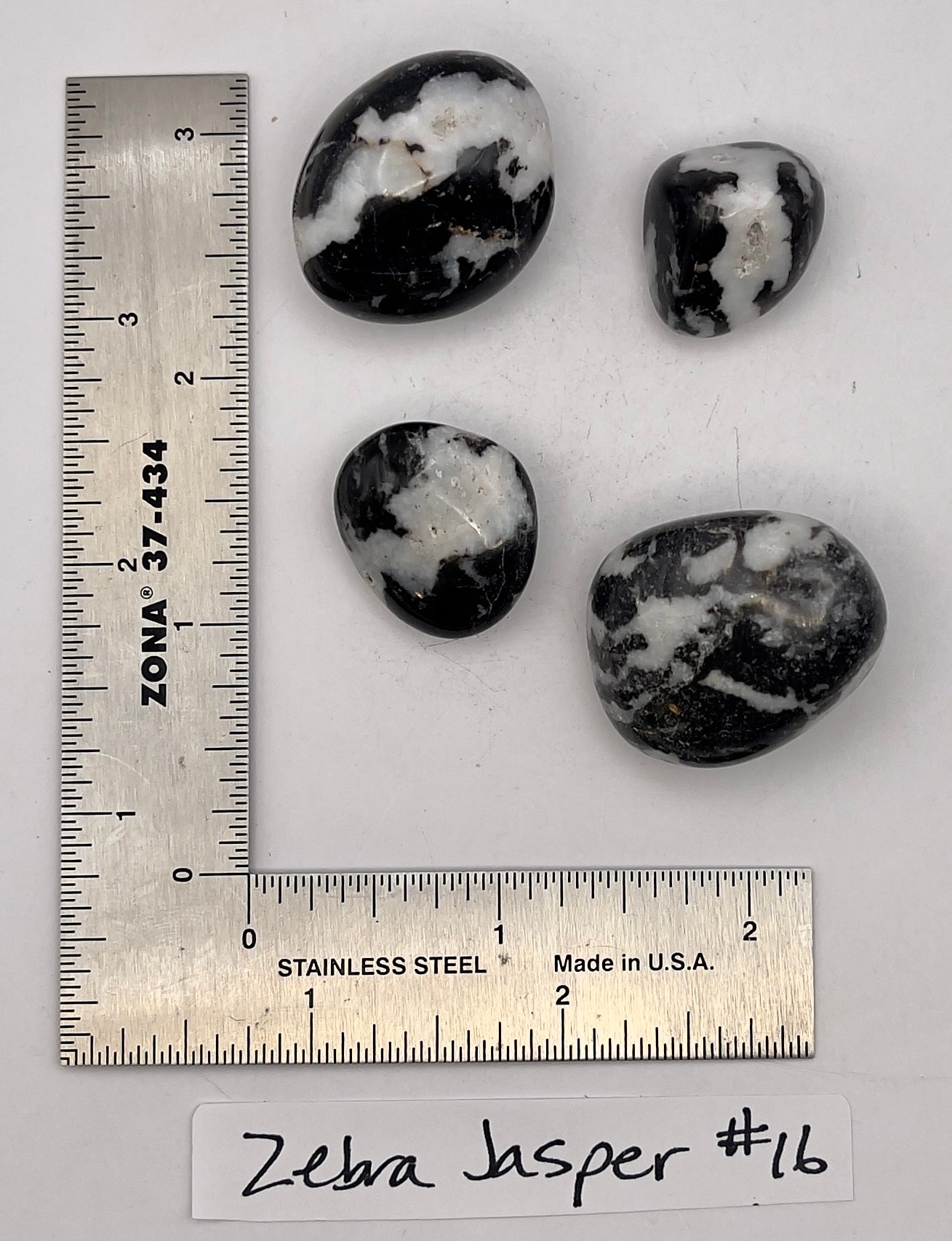 Zebra Jasper Tumbles