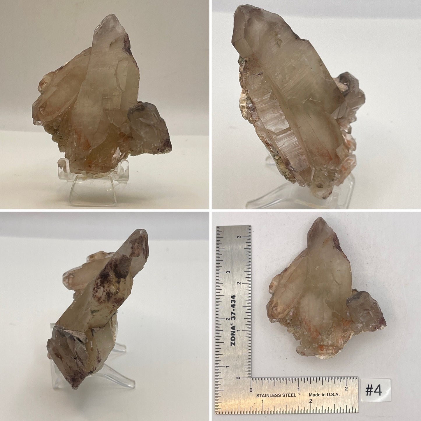 Hematoid Quartz Crystal