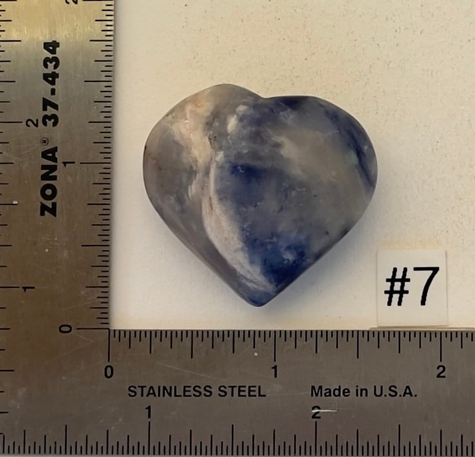 Afghanite Mini-Heart