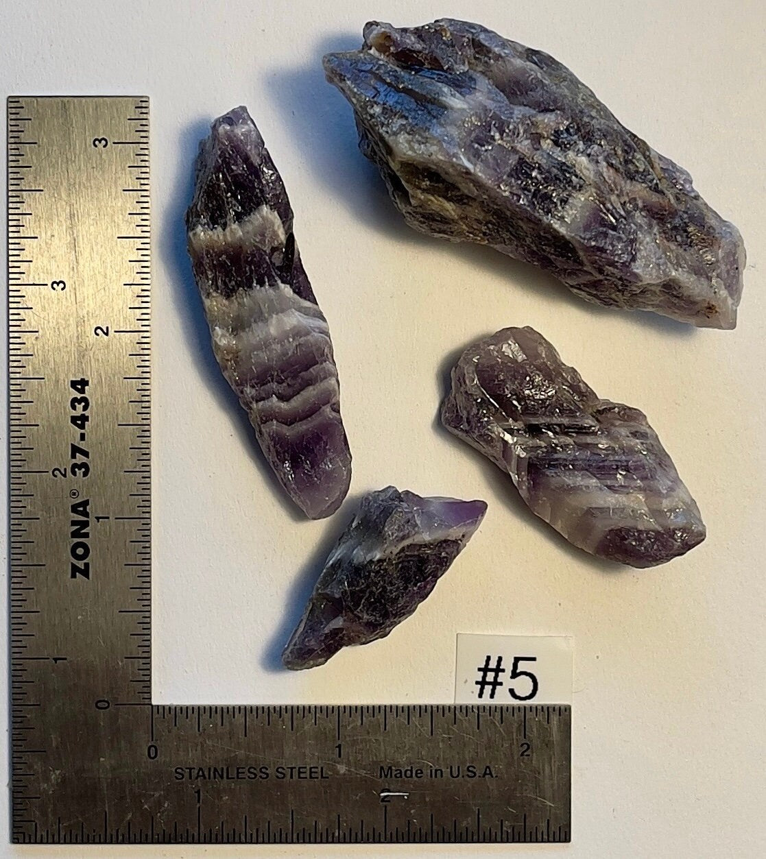 Chevron Amethyst - Natural