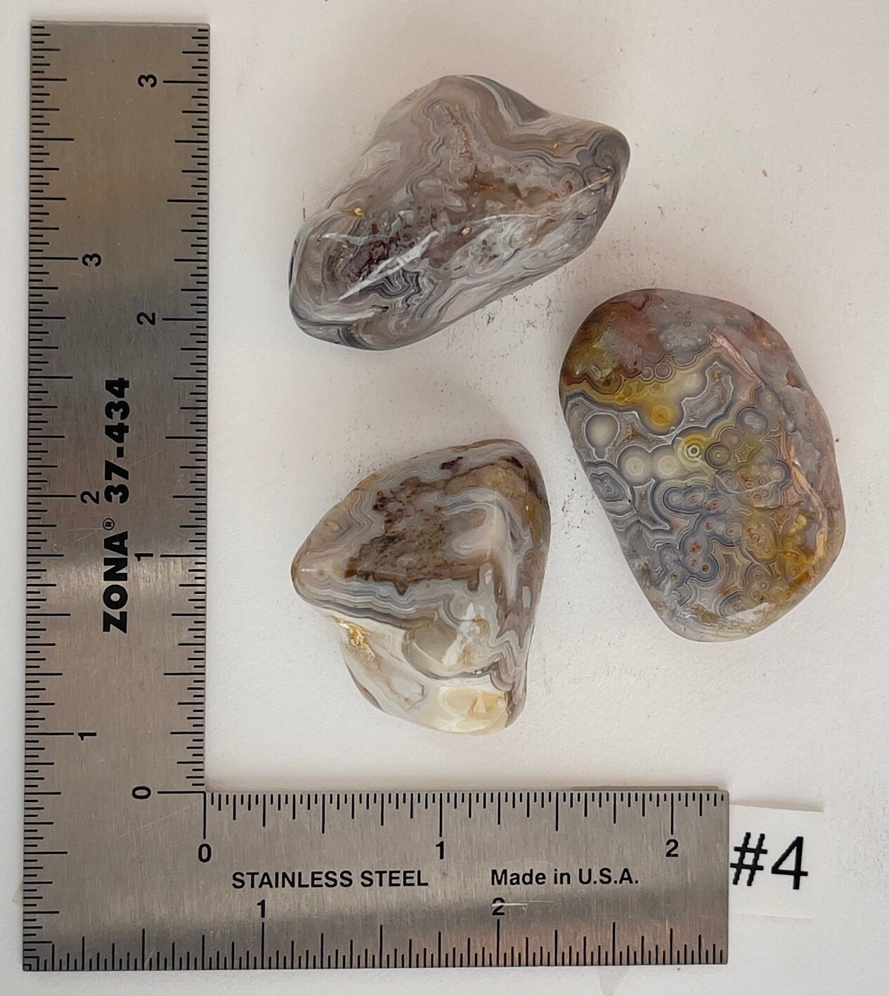 Crazy Lace Agate Tumbles