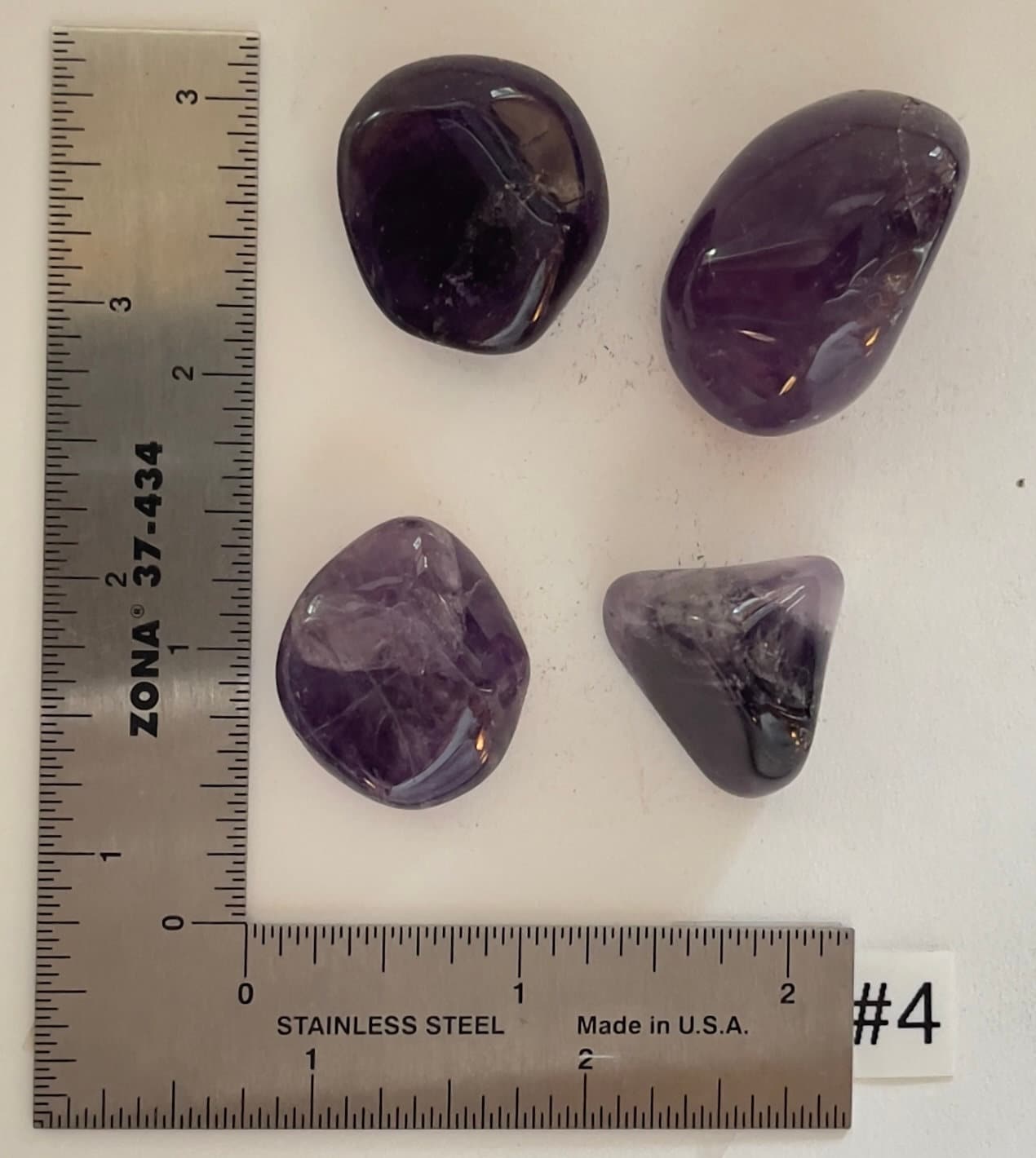 Amethyst - Dark Purple Tumbles