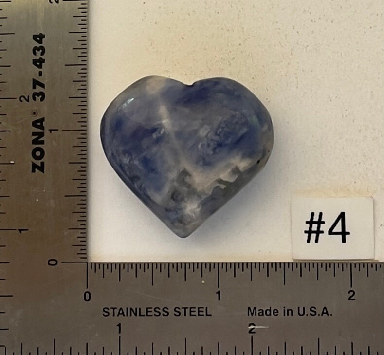 Afghanite Mini-Heart