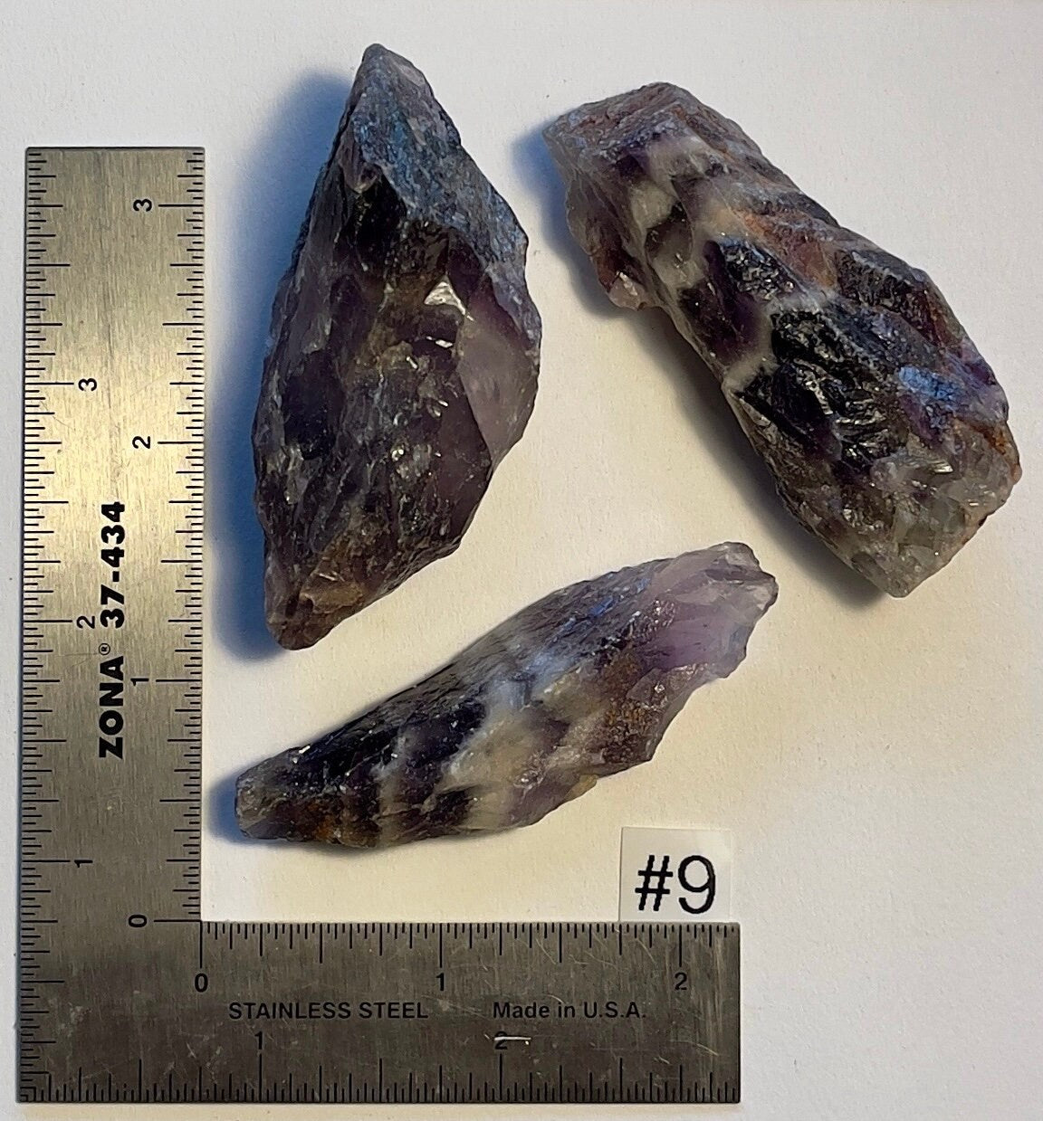 Chevron Amethyst - Natural