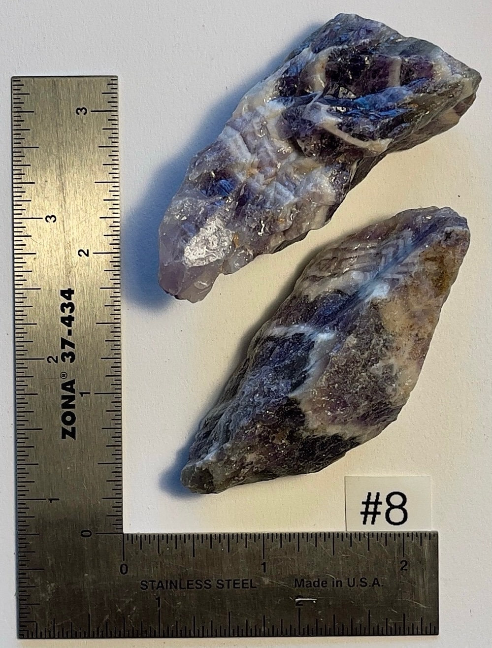 Chevron Amethyst - Natural