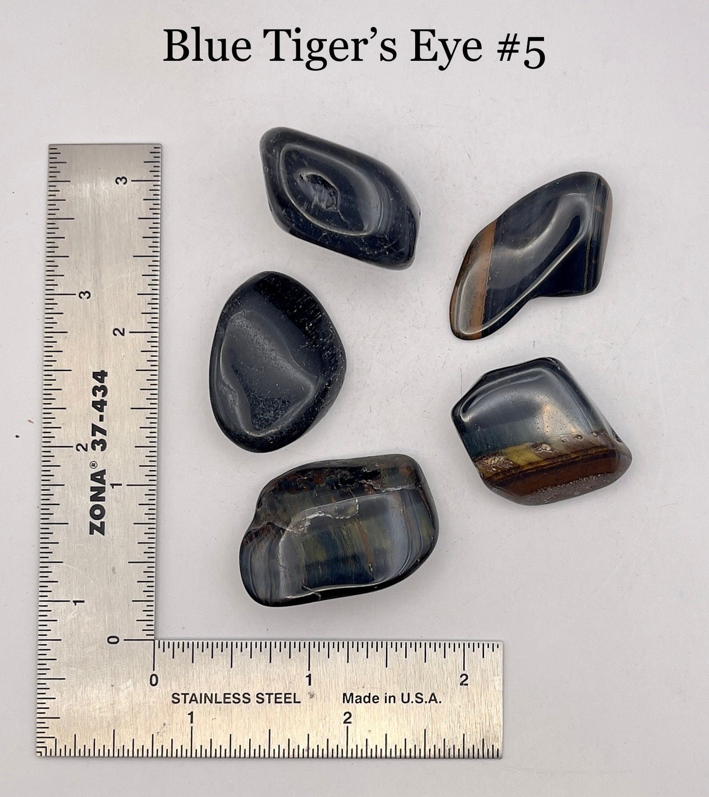 Blue Tiger’s Eye Tumbles